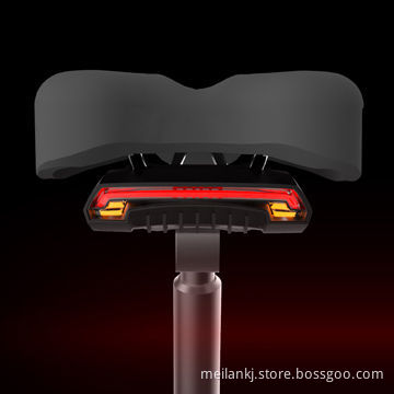 Remote control laser tail lamp/the yellow light flashes/indication of the rear bike turn right/left